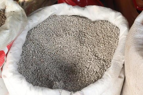 NPK fertilizer granules